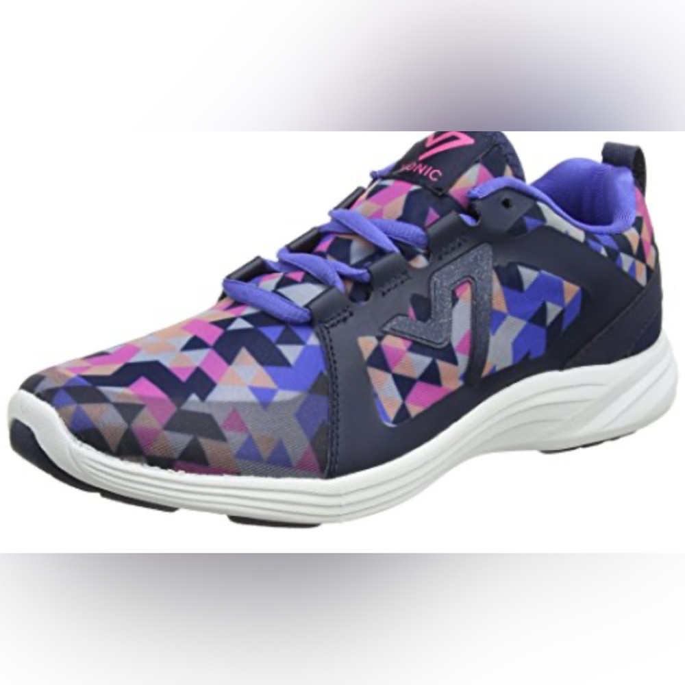 Vionic Sar Blue and Pink Athletic Shoes 6